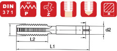 DIN 371 / B Makina Kılavuzları